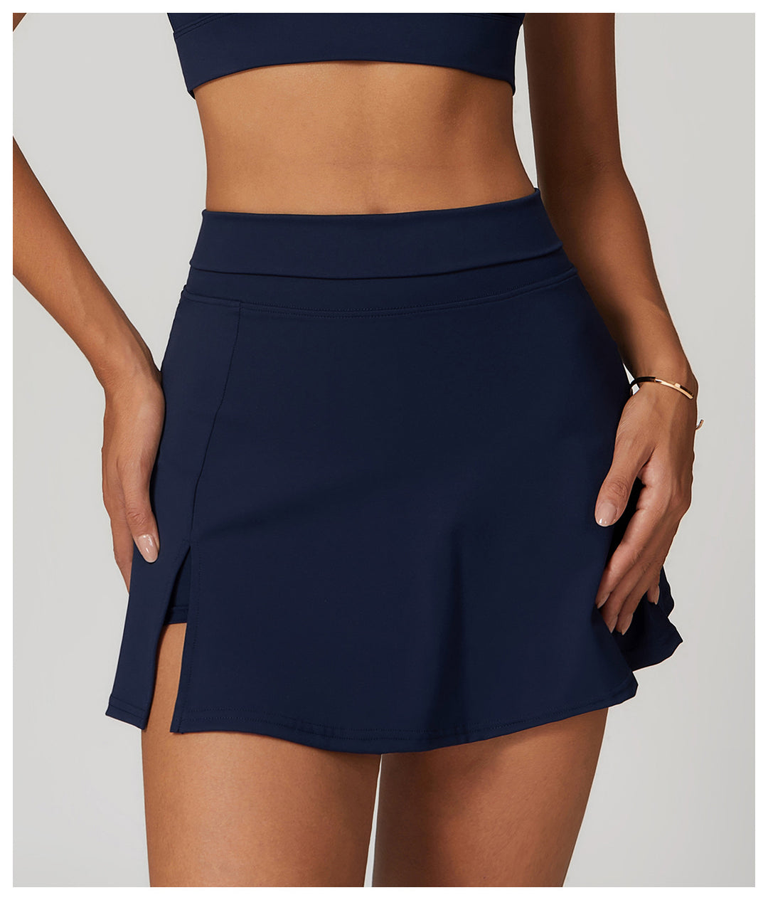 Lily High-Waisted Tennis Shorts