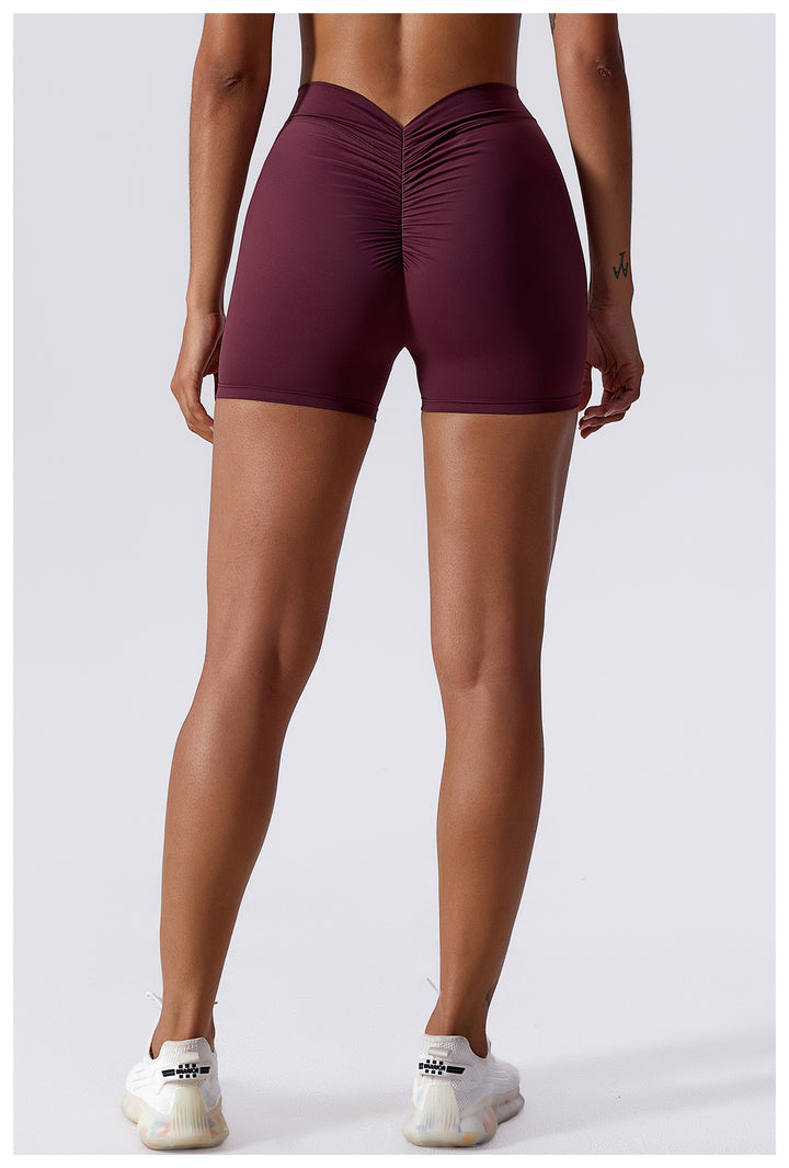 Crestlyn High-Waisted Scrunch Shorts