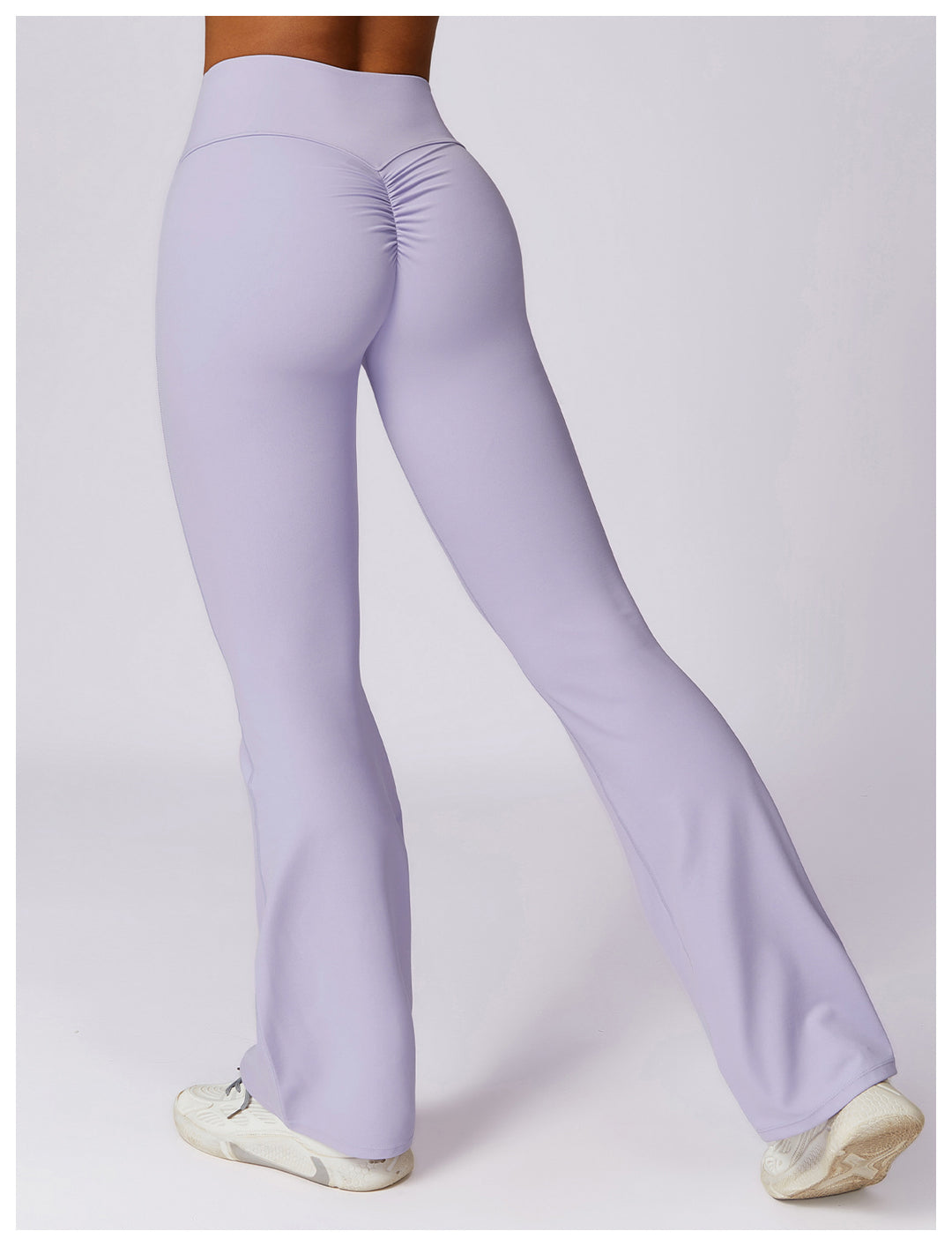 Petal Sculpt Flared Leggings