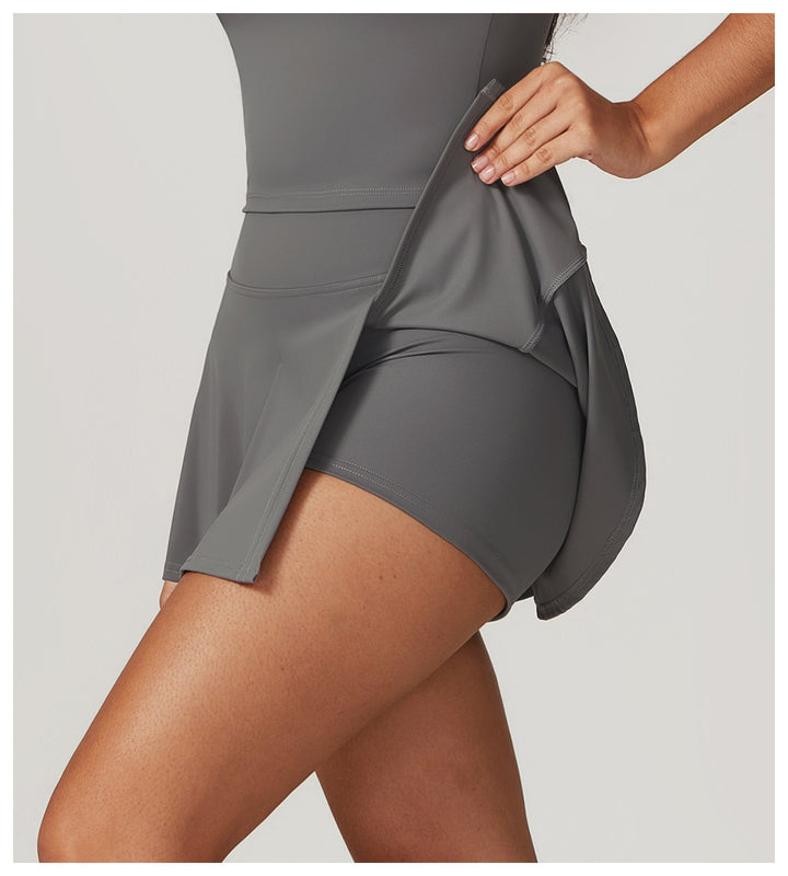 Skylis High-Waisted Tennis Skirt