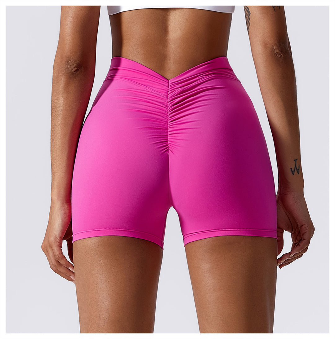 Crestlyn High-Waisted Scrunch Shorts