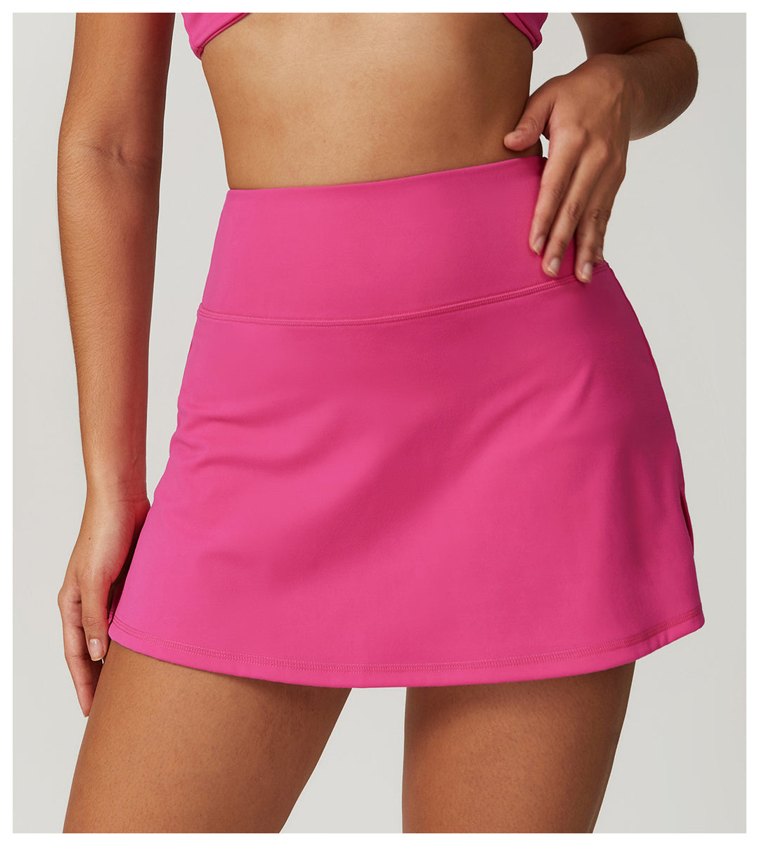 Astra High-Waisted Tennis Shorts