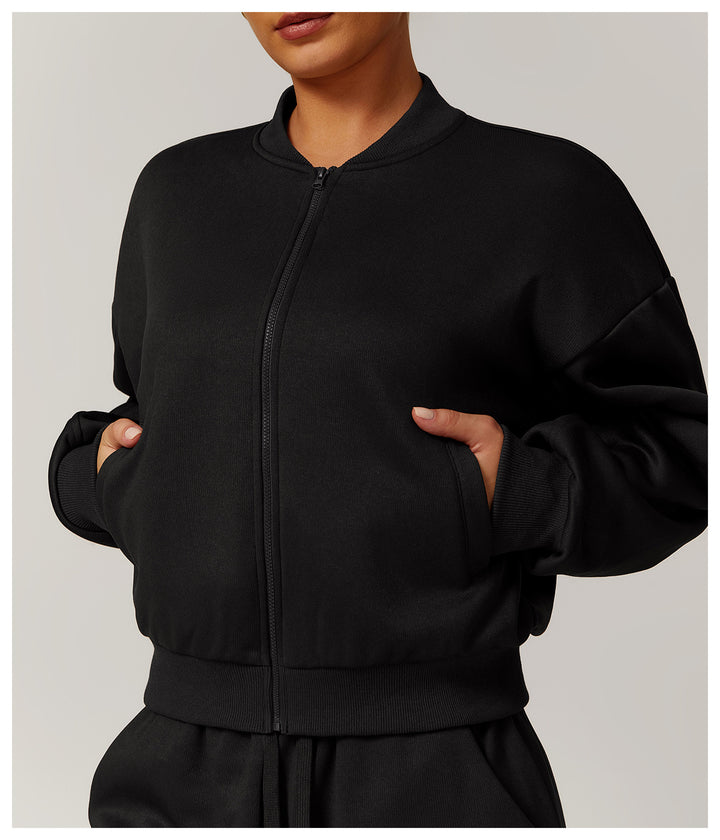 Pascal Full-Zip  Bomber Sweater