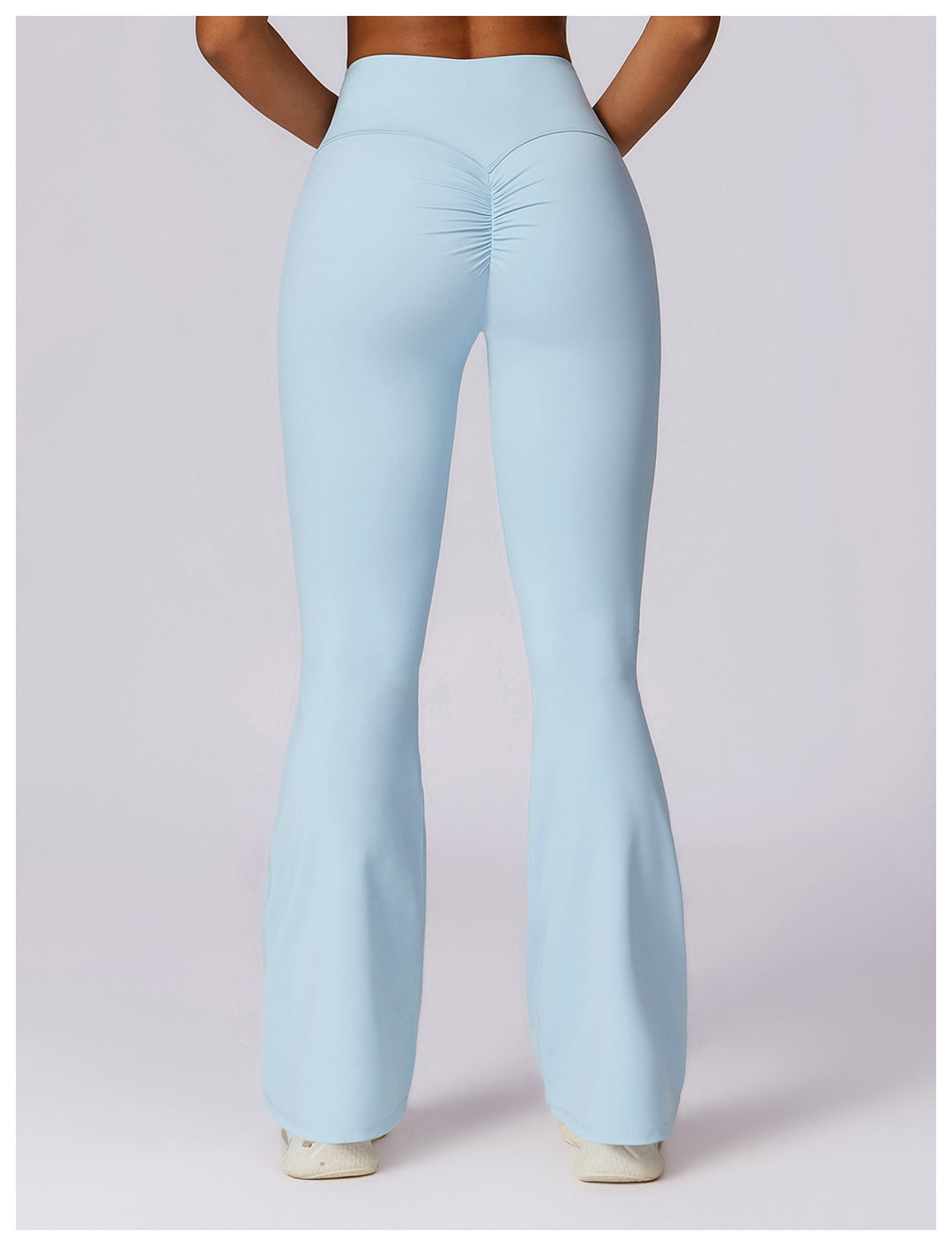 Petal Sculpt Flared Leggings