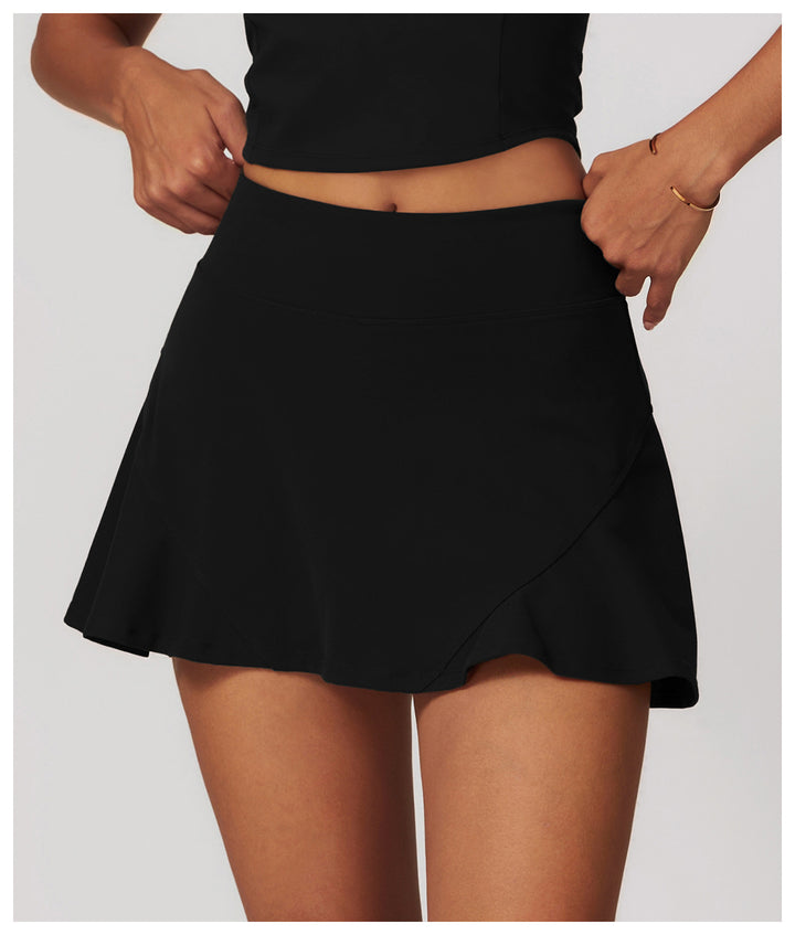 Lorin High-Waisted Tennis Skirt