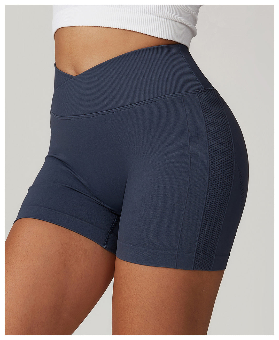 Azmera High-Waisted Shorts