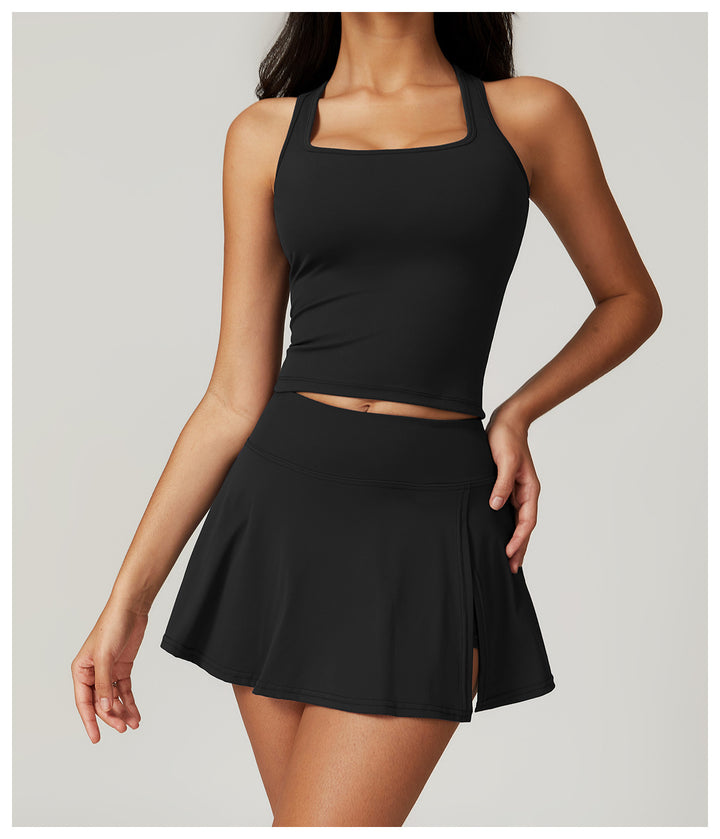 Skylis High-Waisted Tennis Skirt