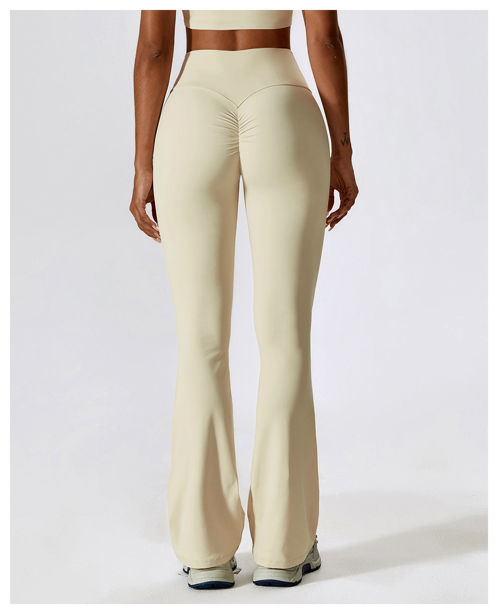 Petal Sculpt Flared Leggings