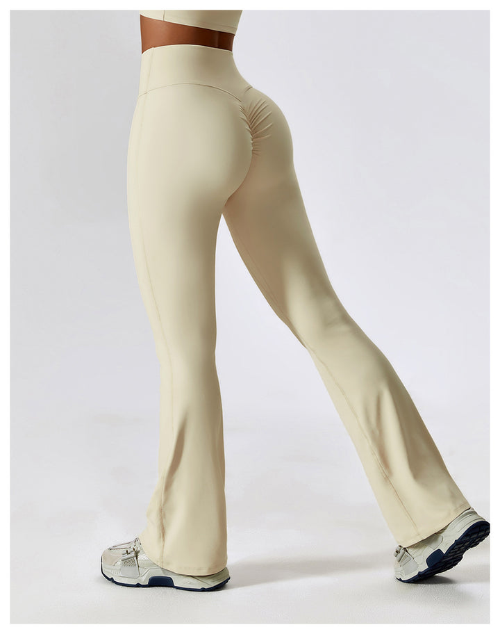 Petal Sculpt Flared Leggings