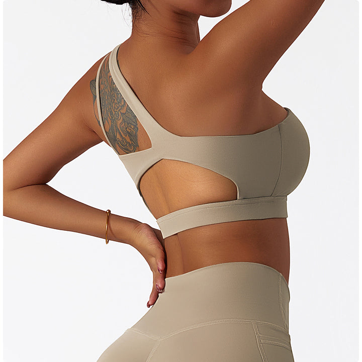 Aubryn One-Shoulder Sports Bra