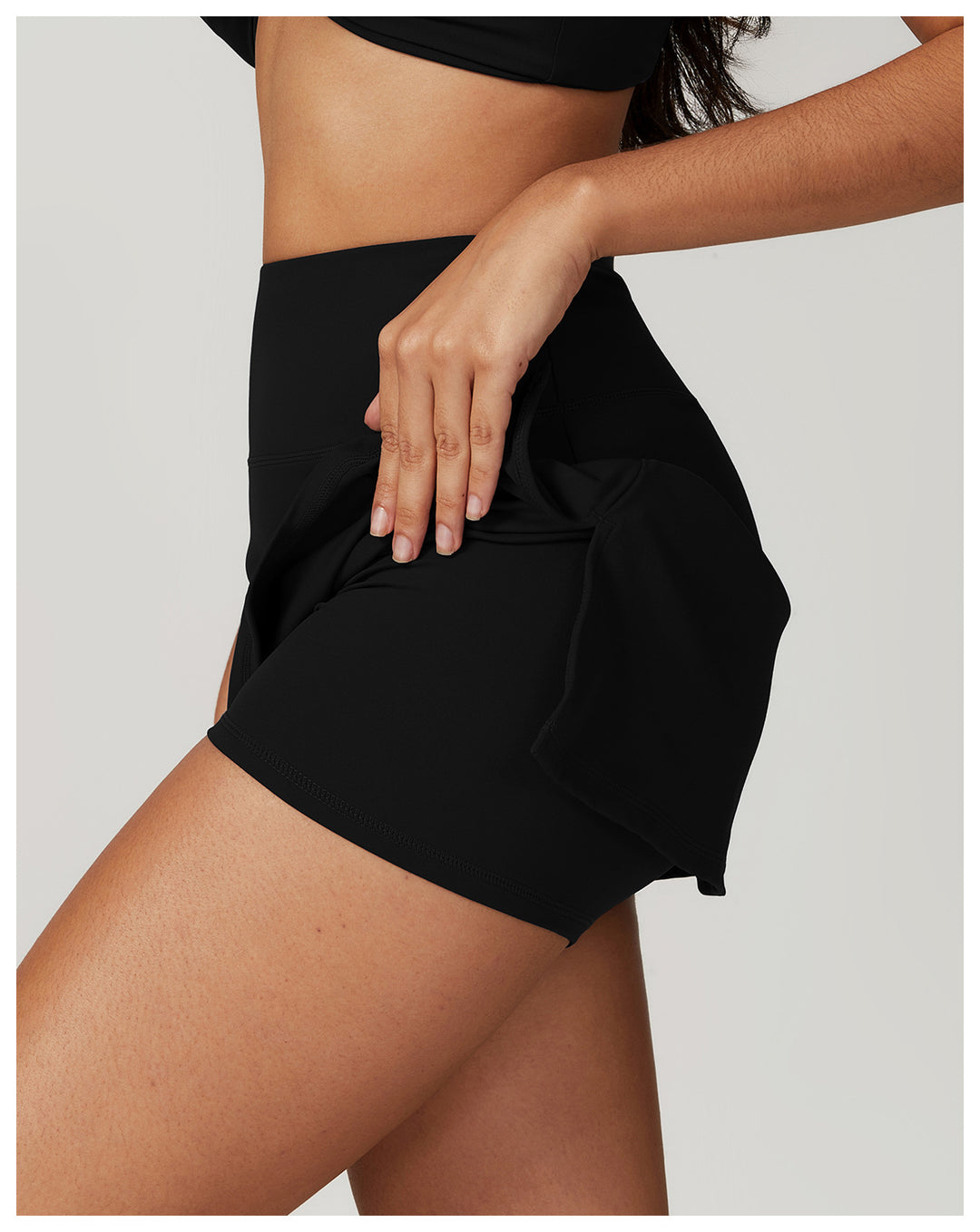 Astra High-Waisted Tennis Shorts