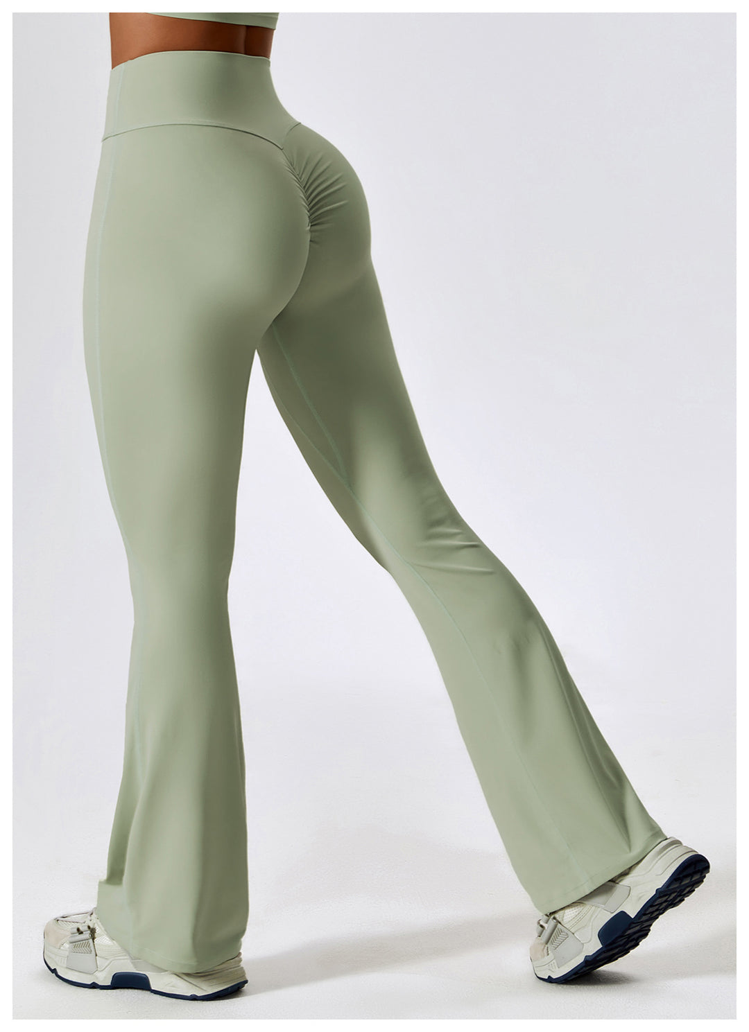 Petal Sculpt Flared Leggings