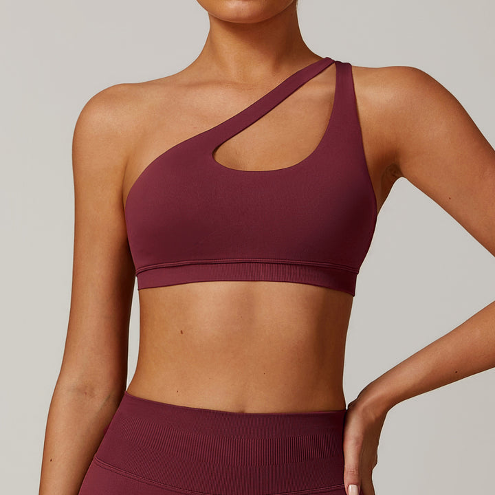 Aspen One-Shoulder Sports Bra