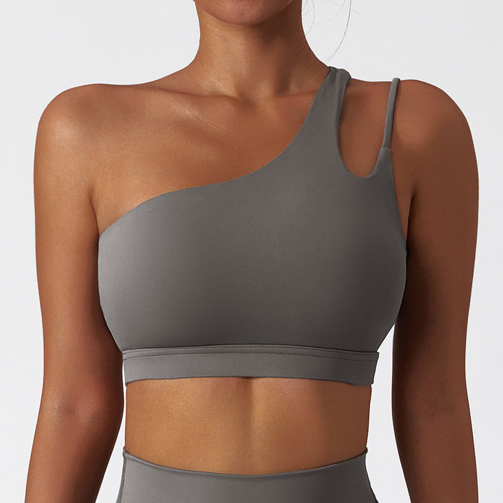 Aubryn One-Shoulder Sports Bra