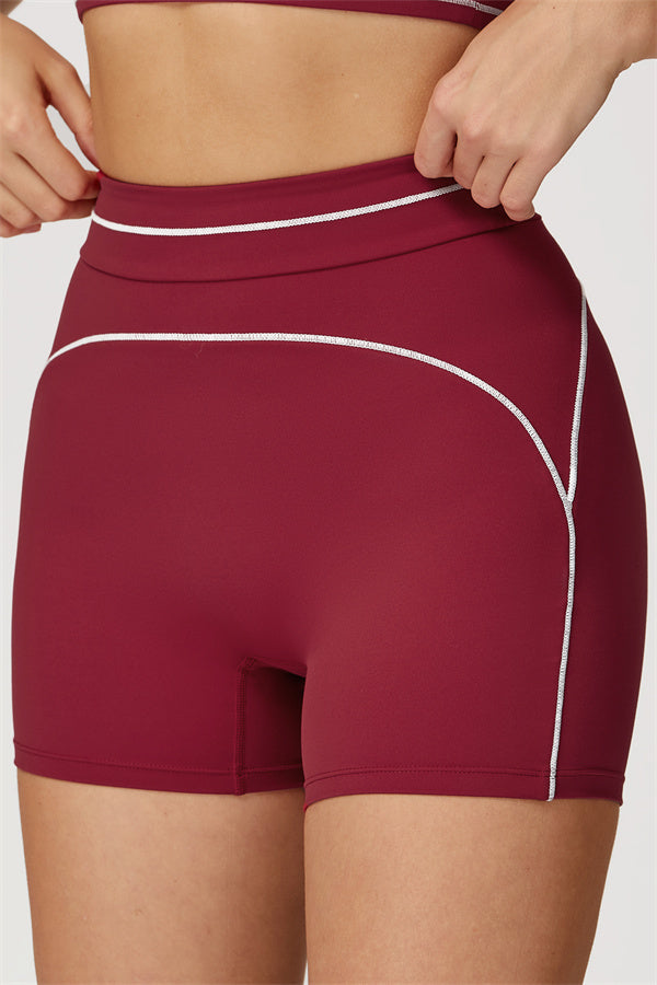 The Amara Long Sleeve T-shirt Shorts 2-Piece Set