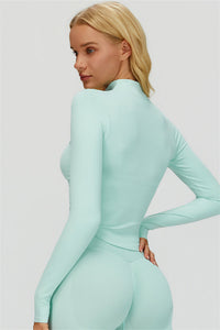 The Lagoon Jacket Sports Bra Leggings 3-Piece Set