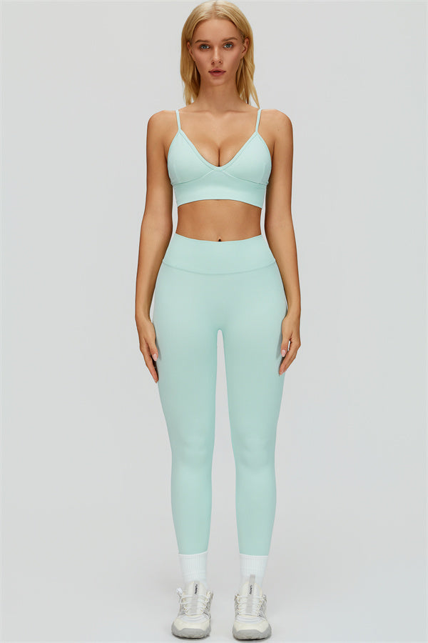 The Lagoon Sports Bra Leggings 2-Piece Set