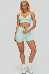 The Lagoon Sports Bra Shorts 2-Piece Set