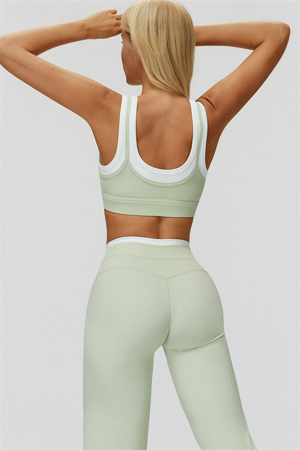 The Canyon Sports Bra Flared Leggings 2-Piece Set