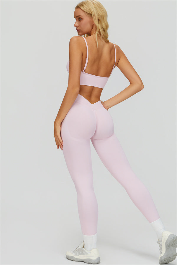 The Lagoon Jacket Sports Bra Leggings 3-Piece Set