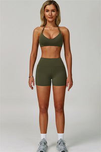 The Bold Cross Back Sports Bra