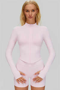 The Lagoon Jacket Sports Bra Shorts 3-Piece Set