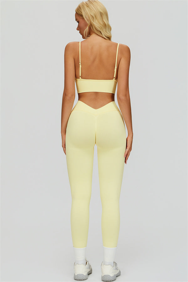 The Lagoon Jacket Sports Bra Leggings 3-Piece Set