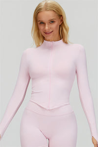 The Lagoon Jacket Sports Bra Shorts 3-Piece Set