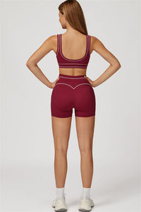 The Amara Sports Bra Shorts 2-Piece Set