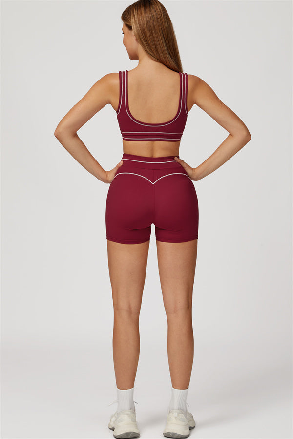 The Amara Sports Bra Shorts 2-Piece Set