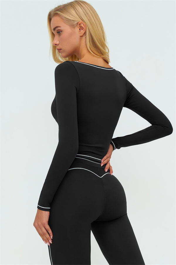 The Amara Long Sleeve T-shirt Leggings 2-Piece Set