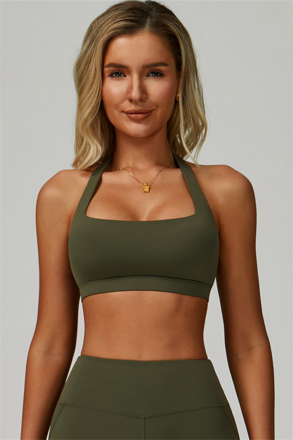 The Bold Halter Sports Bra Leggings 2-Piece Set