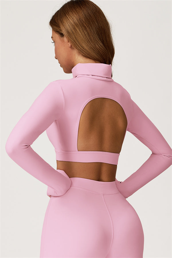 The Axis Crop Top Flared Leggings 2-Piece Set