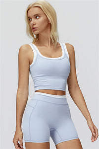 The Canyon Crop Tank Shorts 2-Piece Set