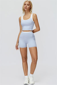 The Canyon Crop Tank Shorts 2-Piece Set