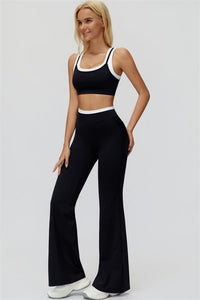 The Canyon Sports Bra Flared Leggings 2-Piece Set