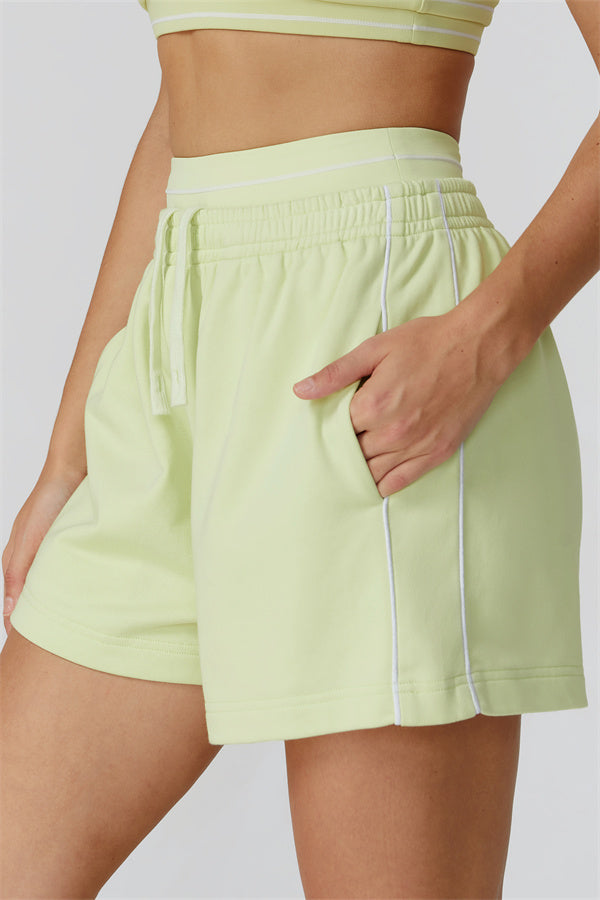 The Amara Sweatshirt Lounge Shorts 2-Piece Set