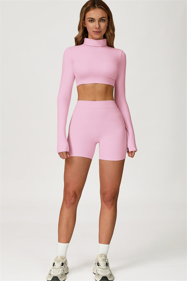 The Axis Crop Top Shorts 2-Piece Set