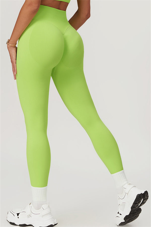 The Allure Leggings — Light Lime