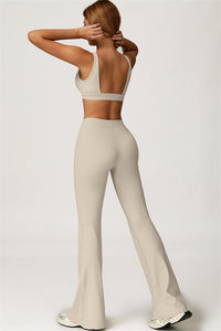 The Axis Sports Bra Flared Leggings 2-Piece Set