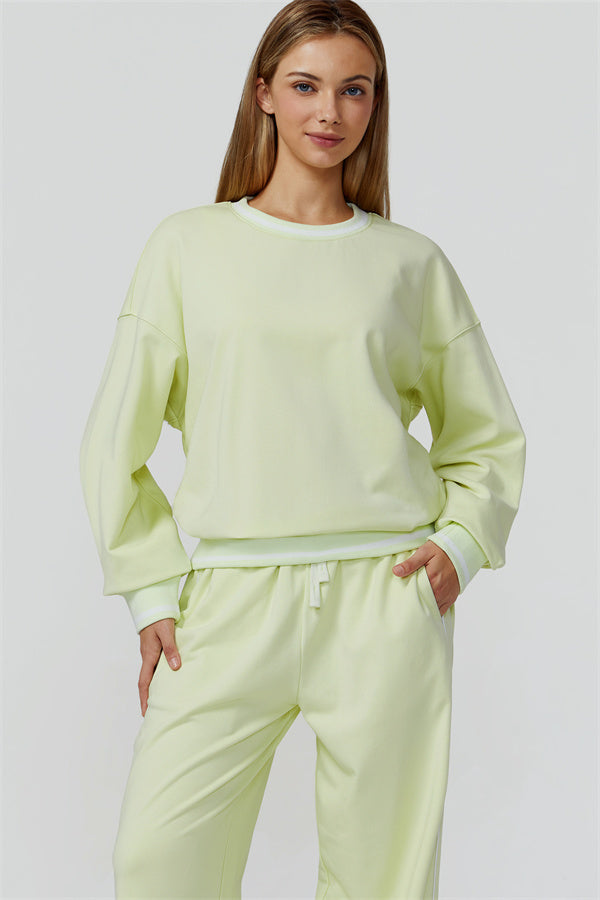 The Amara Sweatshirt Pants 2-Piece Set — Caper