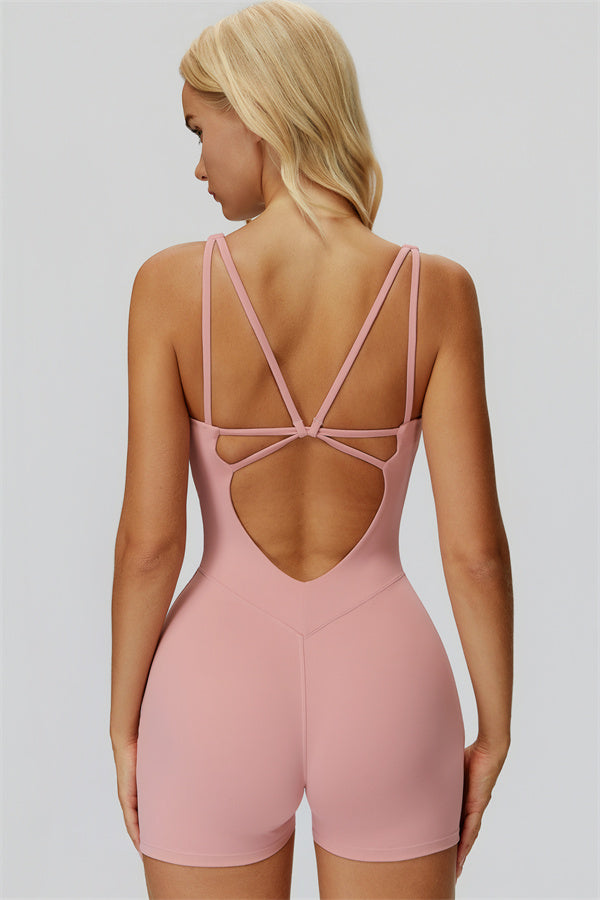 The Butterfly Romper — Pink