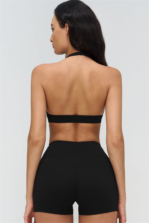 The BoldFit Sports Bra Shorts 2-Piece Set