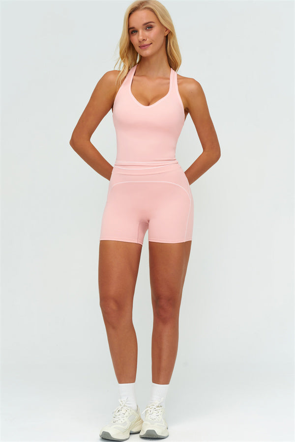 The Amara Crop Top Shorts 2-Piece Set