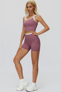 The Canyon Crop Tank Shorts 2-Piece Set