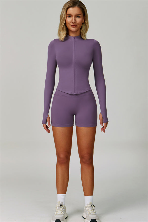 The Lagoon Jacket Shorts 2-Piece Set