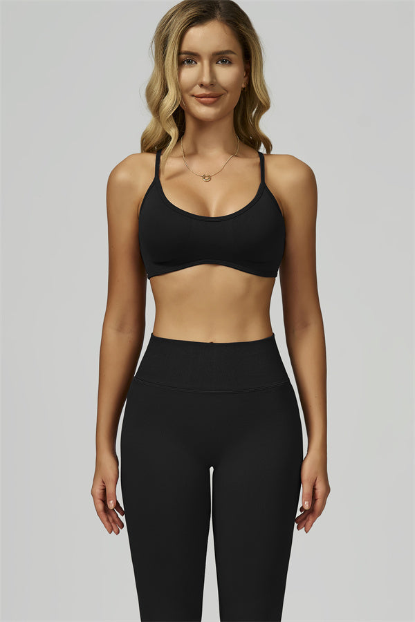 Bali Motion Sports Bra Leggings 2-Piece Set