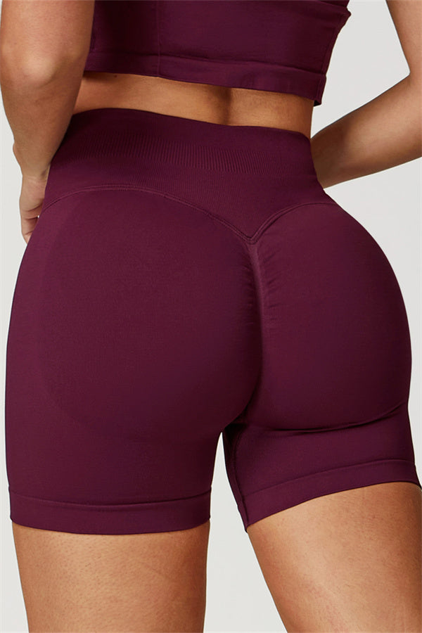 The Allure Shorts — Wine Berry