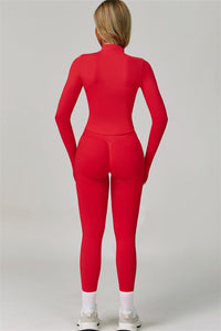 The Lagoon Jacket Sports Bra Leggings 3-Piece Set