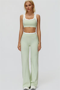 The Canyon Sports Bra Flared Leggings 2-Piece Set